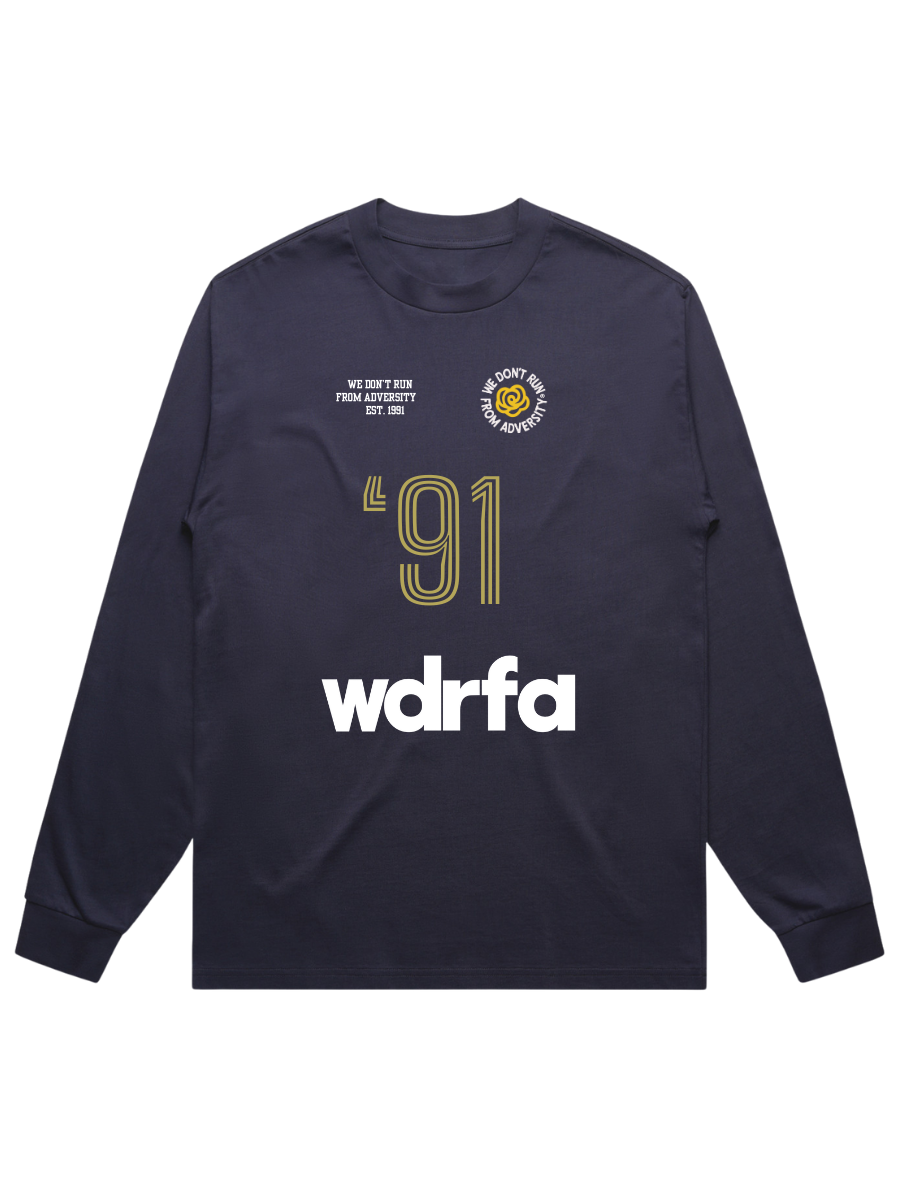 Soccer Jersey L/S Tee Navy