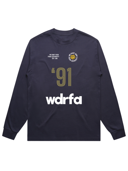 Soccer Jersey L/S Tee Navy