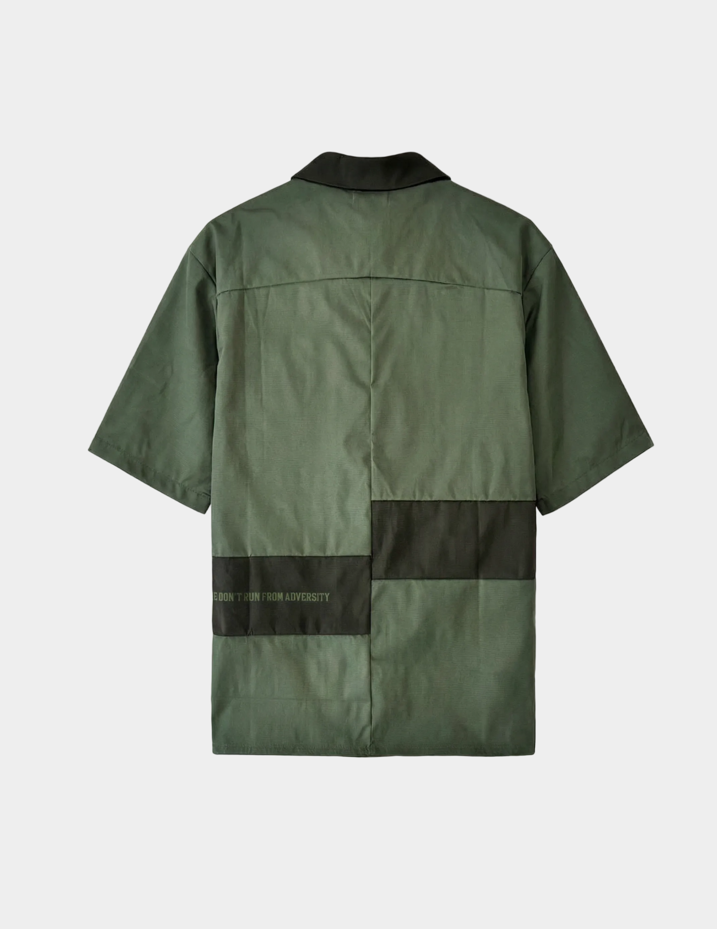 Block Ripstop S/S Shacket - Olive Green