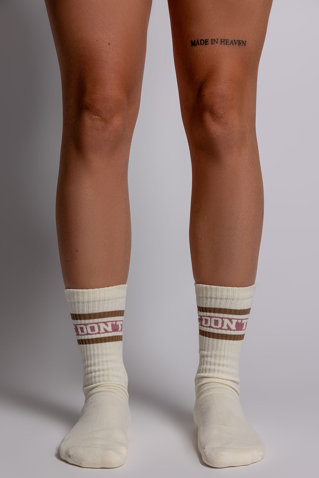 We Don’t Run Crew Sock