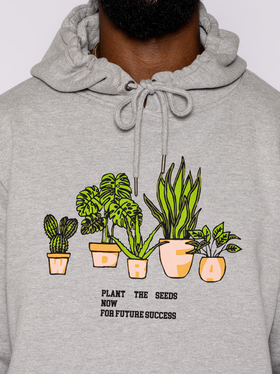 Plant the Seeds Hoodie Heather Grey