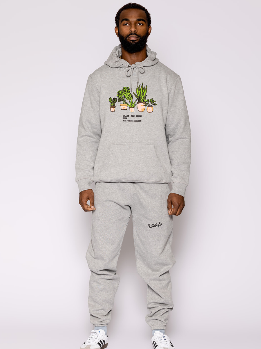 Plant the Seeds Hoodie Heather Grey