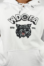 Load image into Gallery viewer, WILDCAT CARTOON HOODIE - CREAM