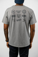 Load image into Gallery viewer, ATHLETIC DEPT. LOGO S/S TEE - GREY