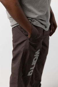 wdrfa NYLON PANT - BROWN
