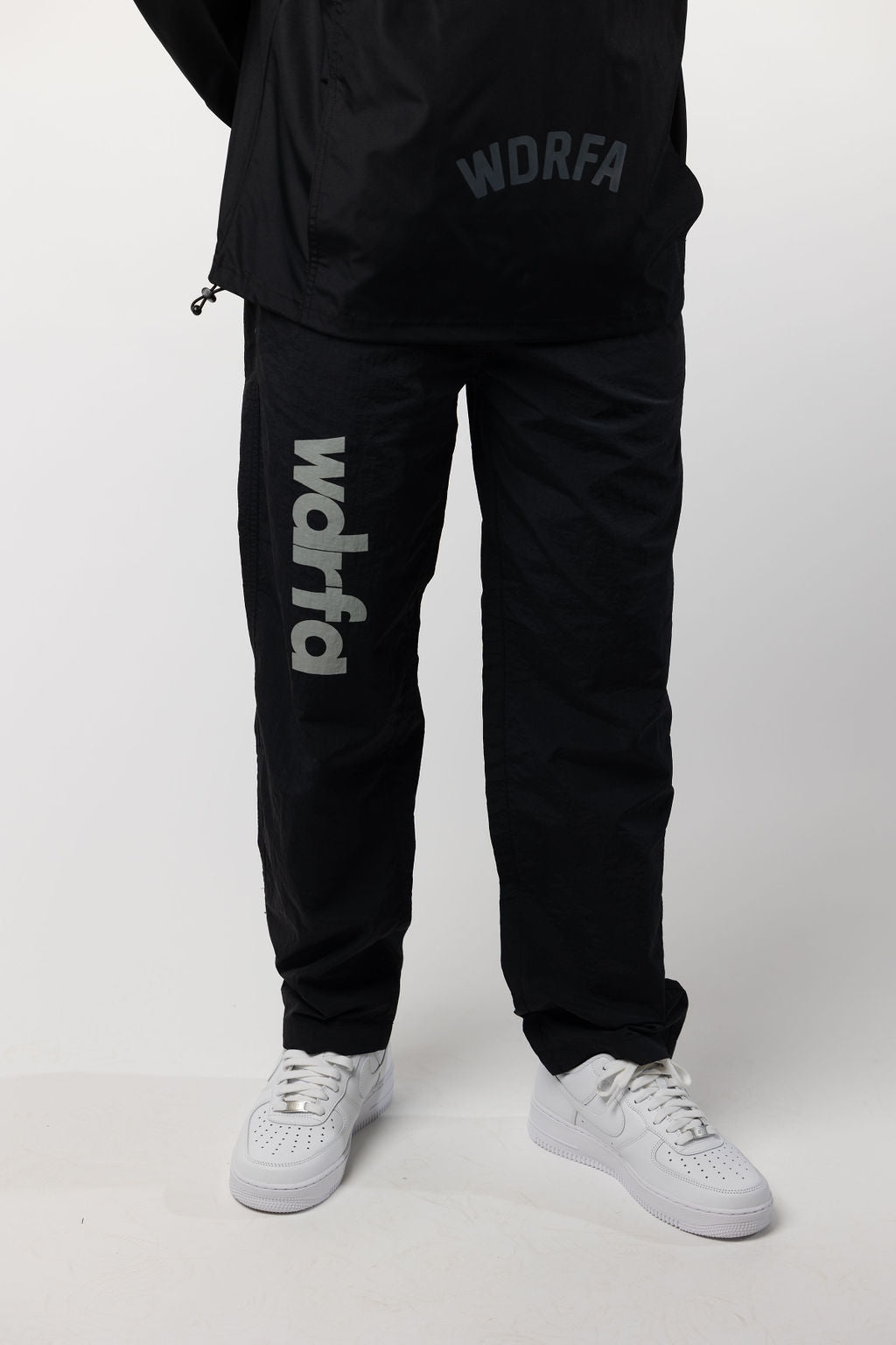 wdrfa NYLON PANT - BLACK