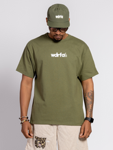 Load image into Gallery viewer, VINTAGE ATHLETIC DEPT TEE - OLIVE