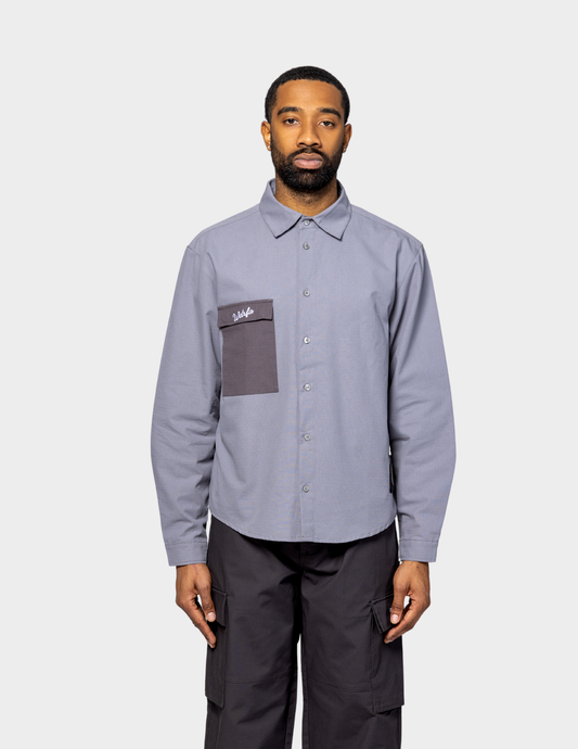 Oxford Ripstop Shirt - Steel Grey