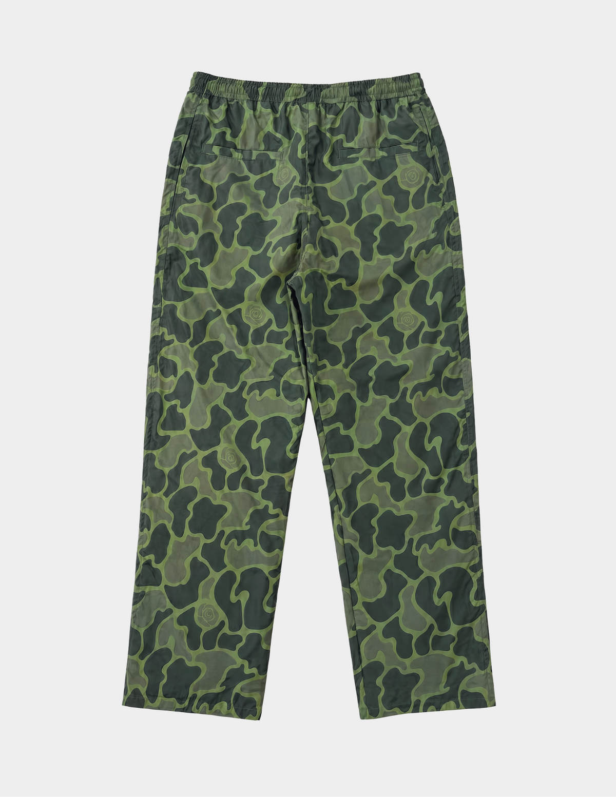 Ripstop Nylon Pant - Green Camo