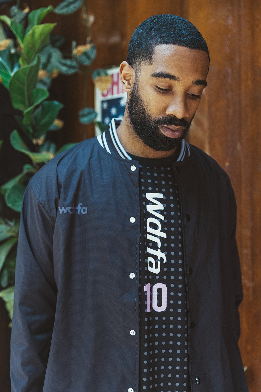 Dots Soccer Jersey - Black