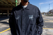 Load image into Gallery viewer, COACHES ATHLETIC DEPT JACKET - BLACK