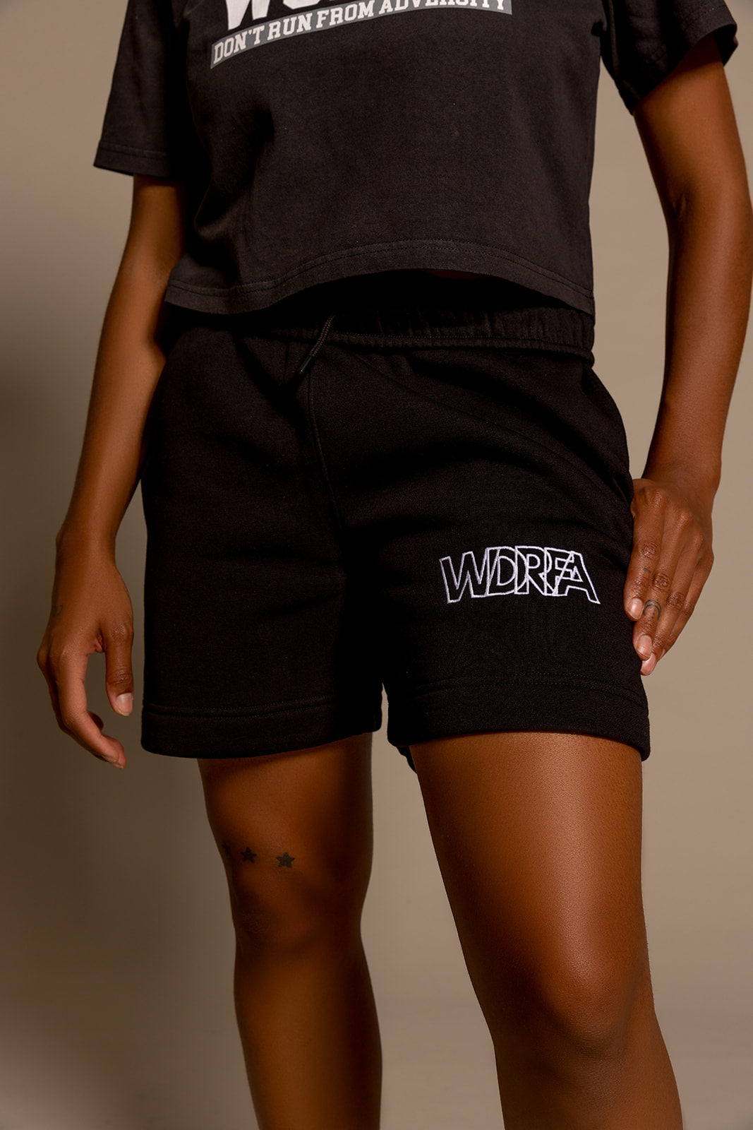 WDRFA Fleece Short Black