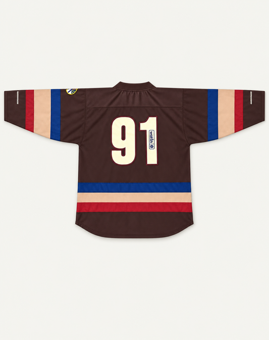 Collegiate WDRFA Hockey Jersey - Brown